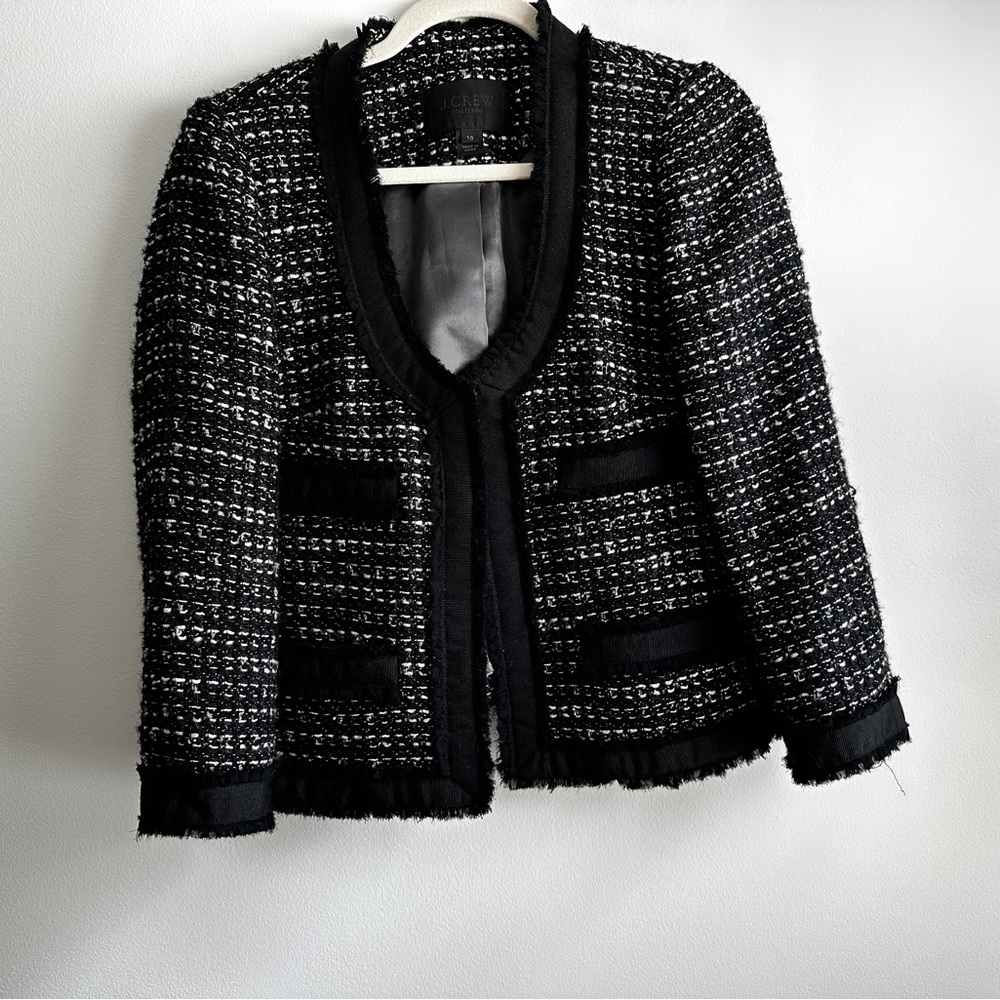 JCrew Collection Tweed Blazer